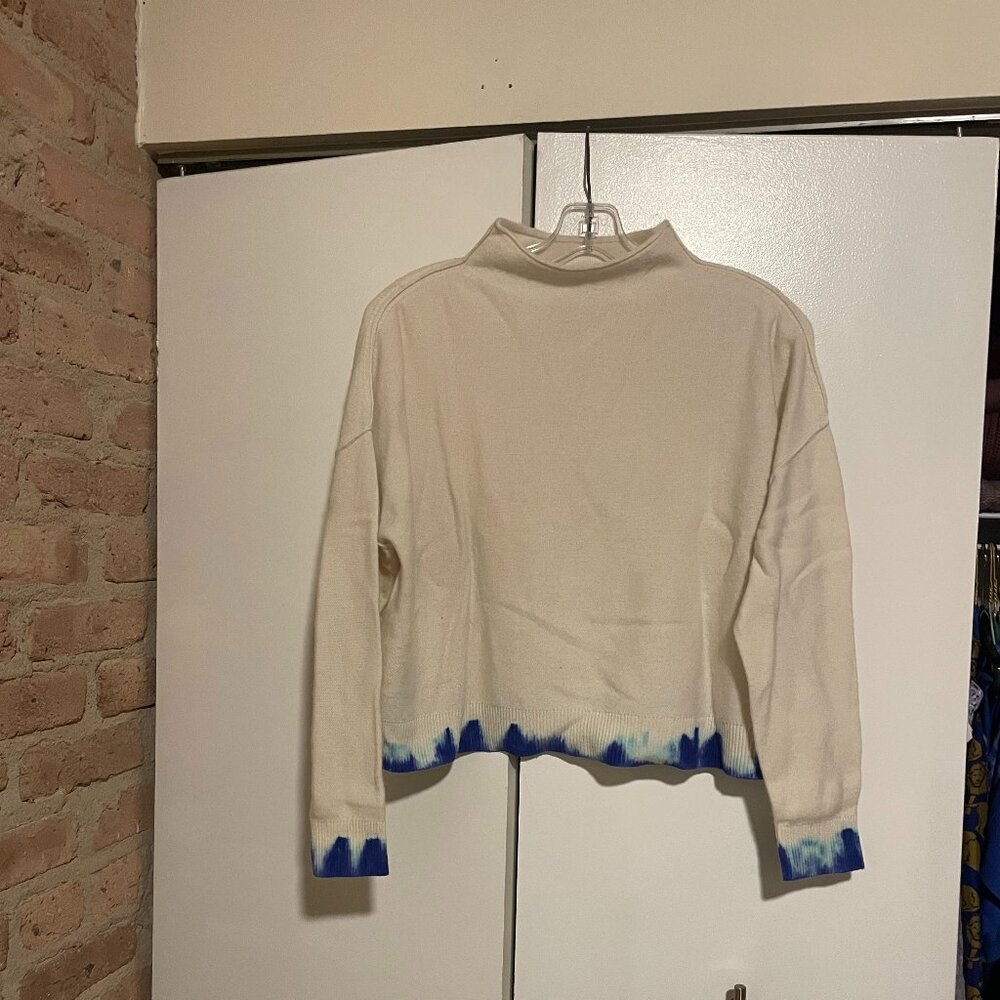 Anthropologie Pilcro Cashmere Mock Neck Sweater